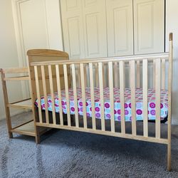 Suite Bebe Ramsey 3-in-1 Crib and Changer Combo Natural
