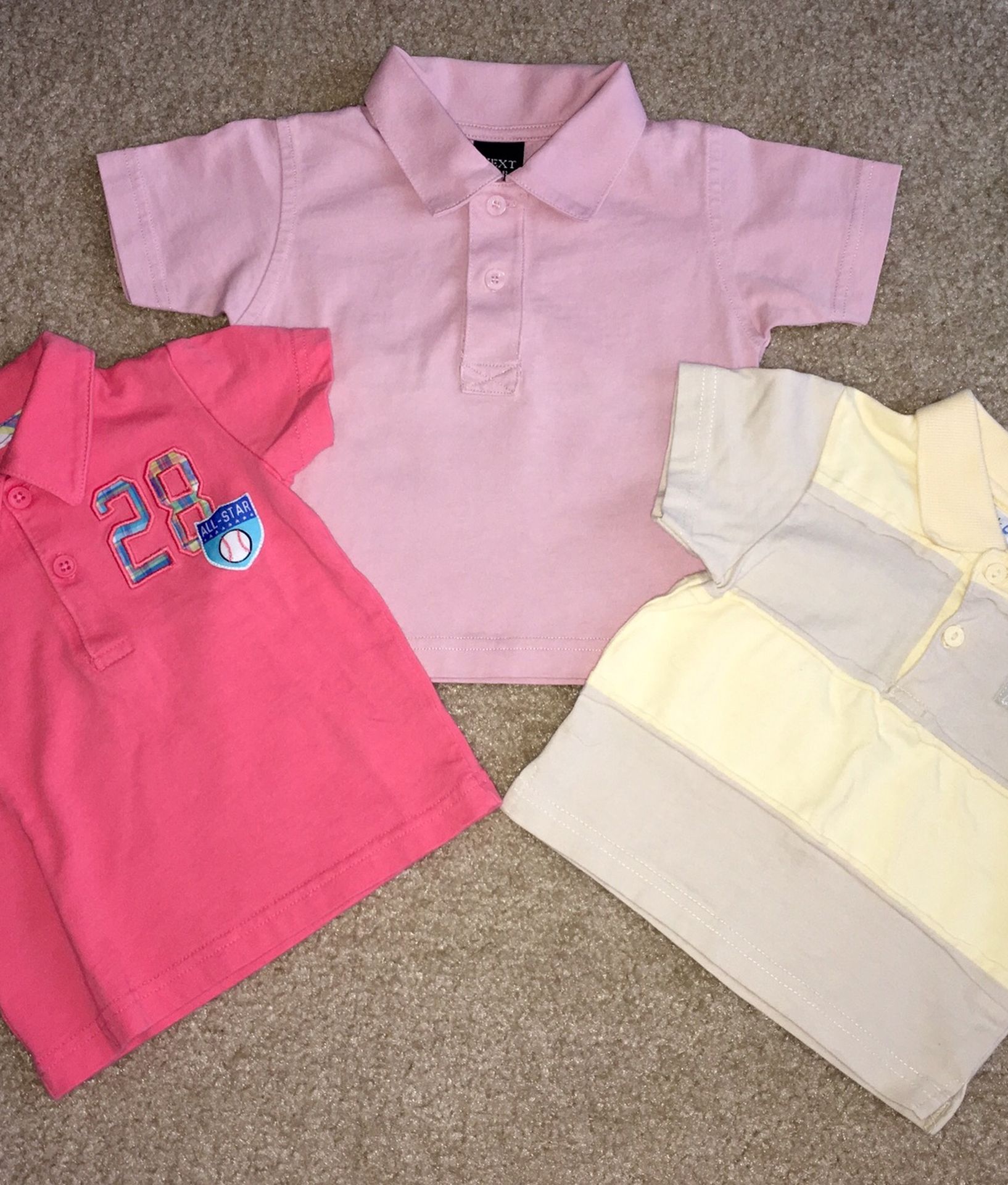 Baby boy t-shirts clothing set 9-12 months Carter’s perfect condition