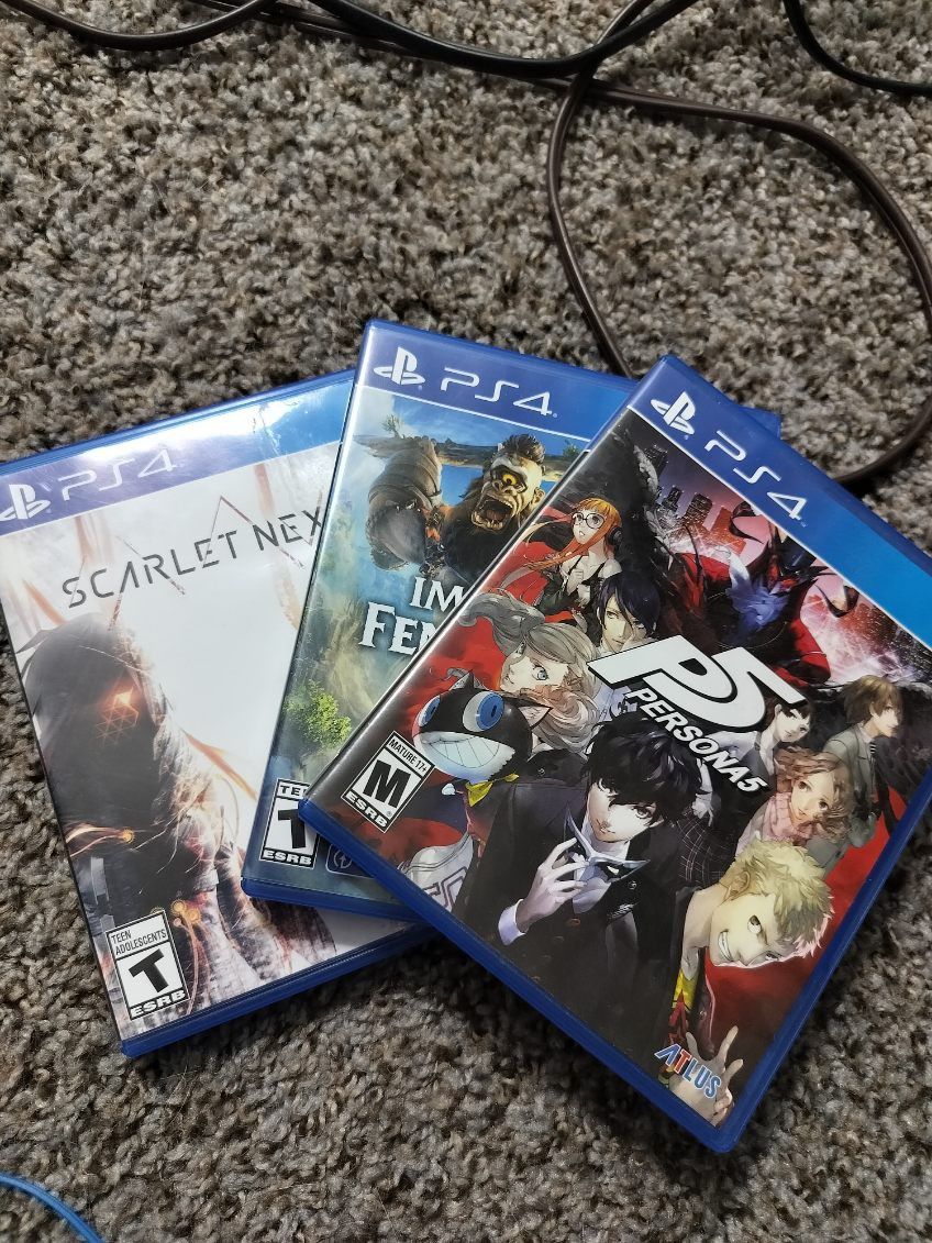 3 PS4 Games for TRADE...