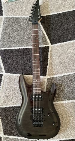 Brawley A124FR Threat Limited (Floyd Rose) - Trans Black Flame Maple Top - MINT/Perfect Condition