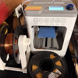 Mini 3D Printers Tina2 Basic V11, Fully Assembled and Auto Leveling 3D Printer for Beginners and Kids, Removable Magnetic Platform, High Precision Pri