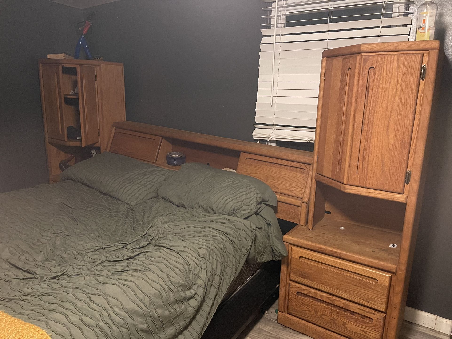 Queen Bed Set , Fridge,