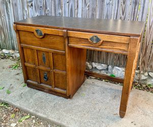 Vintage Harbor House Oak Desk