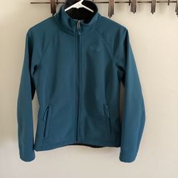 The North Face Teal Apex Flex Soft Shell Windproof Jacket 
