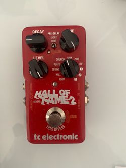 Hall of fame 2 pedal