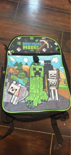 Minecraft Adventure Mode Kids Backpack