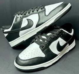 Nike Dunk Low Retro Panda Black White Size 11 Clean No Box DD1391-100