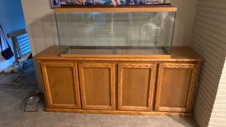 fish tank and stand