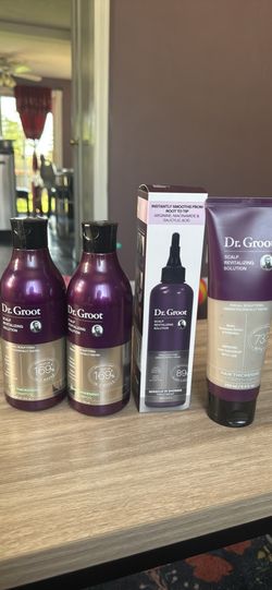 Dr groot shampoo conditioner scalp