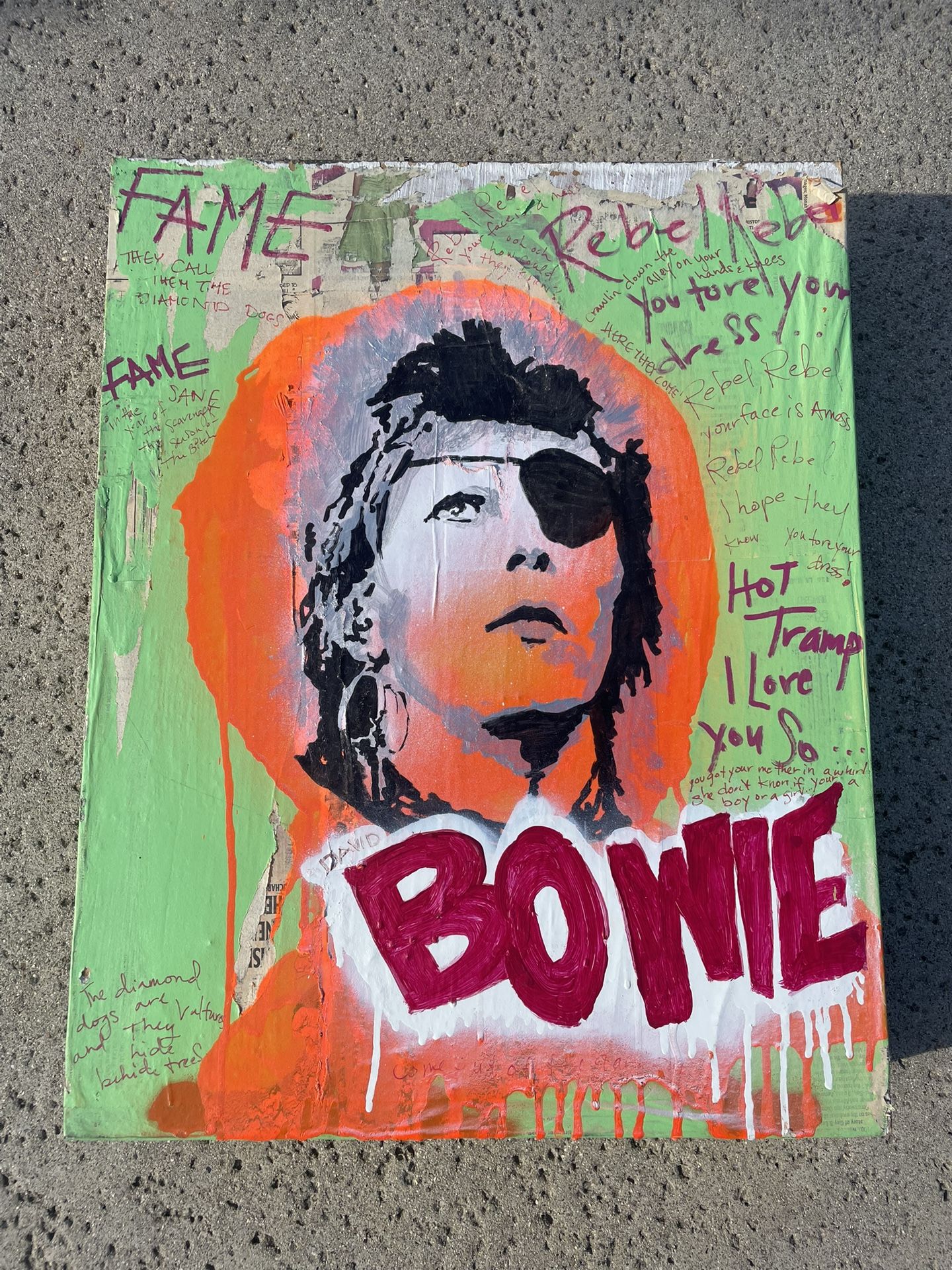 David Bowie Original Art