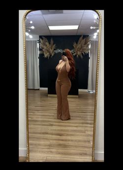 Brown Jumpsuit