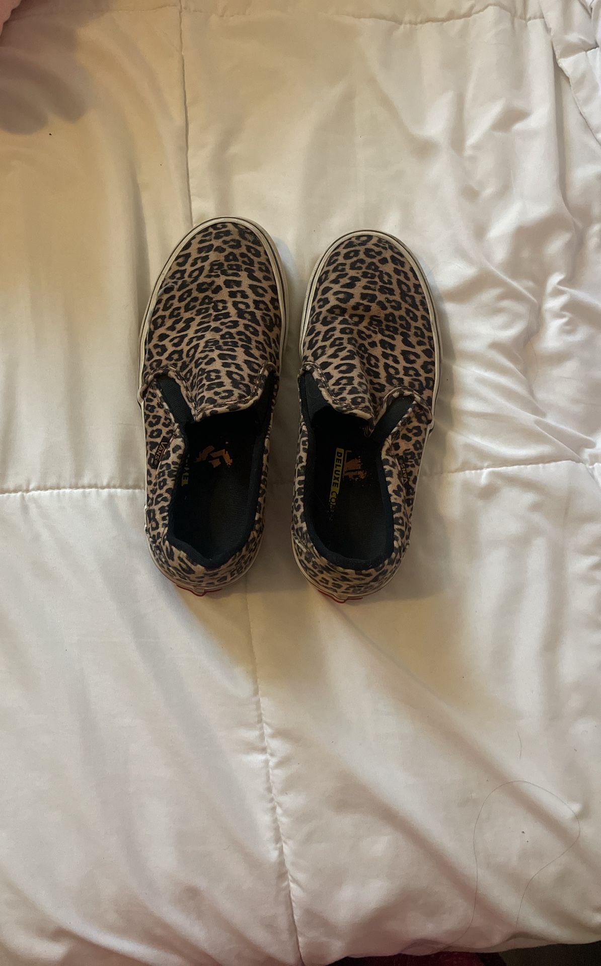 Cheetah print Vans