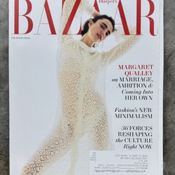 Harper's Bazaar Magazine October 2023 Margaret Qualley Fashion's New Minimalism