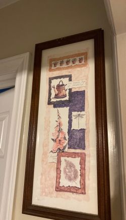 Two pictures 22x9.5 inches