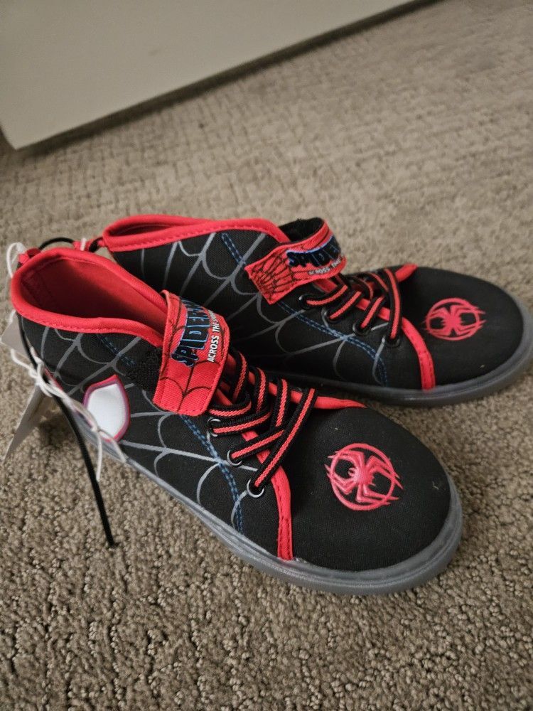 Kids Spiderman Brand-new Shoes Size 13
