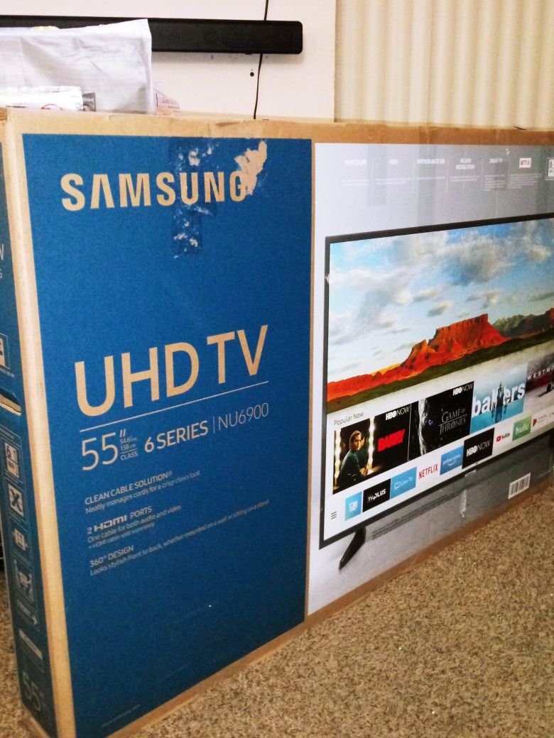 SAMSUNG 55IN SMART TV / 4KHDR / 6 SERIES / 2019