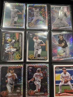 Topps Update/ Chrome update Skenes/HollidayChourio Etc