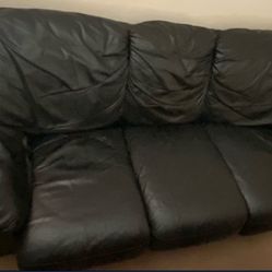 Leather Couch Nutuzzi Italian Leather