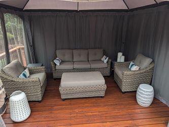 Four piece patio set