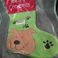 Cuteoy Dog Christmas Stocking 