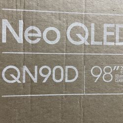 SAMSUNG 98-Inch Class Neo QLED 4K QN90D Series Neo Quantum HDR+, Dolby Atmos, Object Tracking Sound+, Anti-Glare, Gaming Hub, Q-Symphony, Smart TV wit