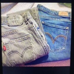 Bundle Of Girls/teens Jeans