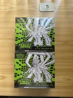 Pokemon center perfect order elite trainer box