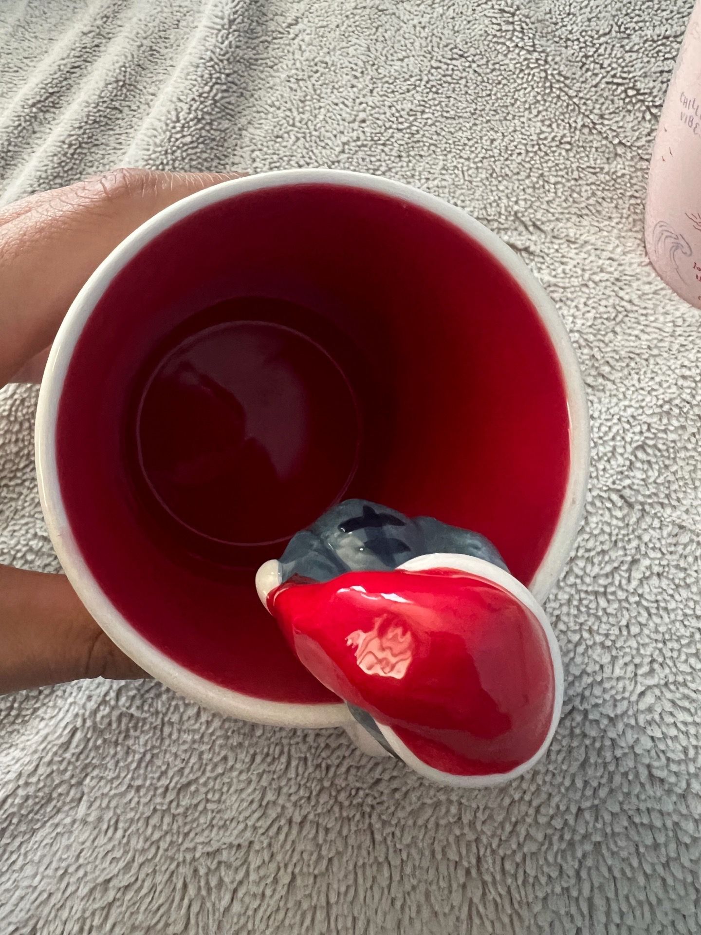 Christmas stitch mug