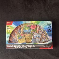 Venusaur Ex & Blastoise Ex Premium Collection | Surging Sparks + Stellar Crown