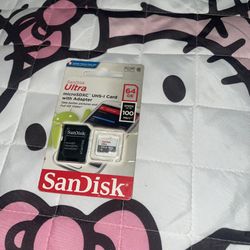 Sandisk Ultra Brand New Sealed Memory For Cellphone And More  