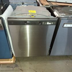 GE 24 In Built-in Tall Tub Front Control Stainless Steel Dishwasher With Dry Boost, 59 dBA