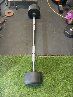 Fixed barbell /bar (100lbs)