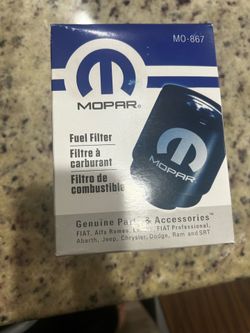 NEW Genuine Mopar Fuel Filter (contact info removed)7AB MO-867 OEM Factory Part