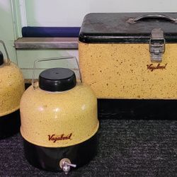 Vintage Vagabond 3pc Cooler Set