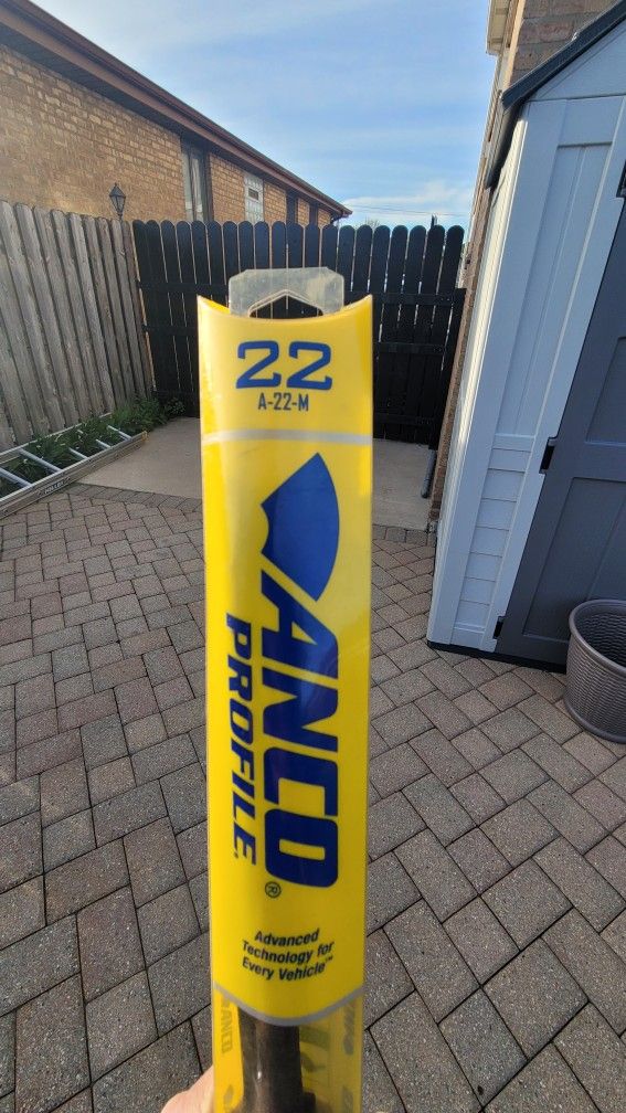 ANCO Windshield wipers, SIZE 22. A- 22 - M.