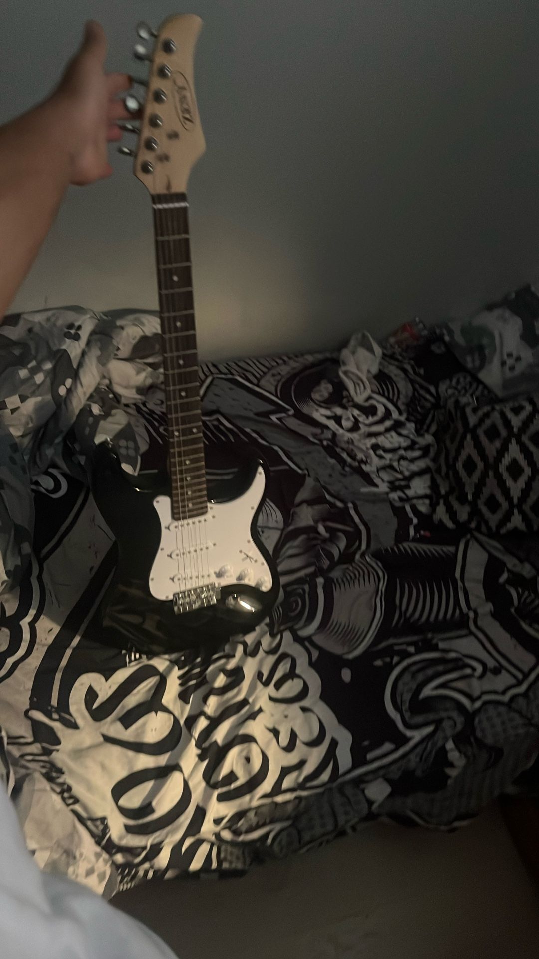 Electric Guitar And Amp