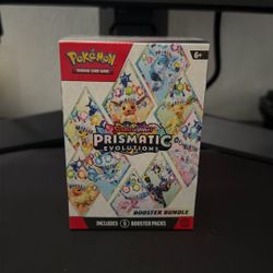 Pokémon Scarlet And Violet Prismatic Evolutions Booster Bundle