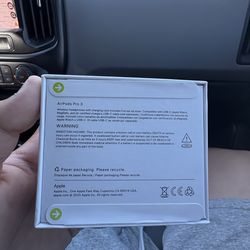 Airpod Pro 3 With Receipt