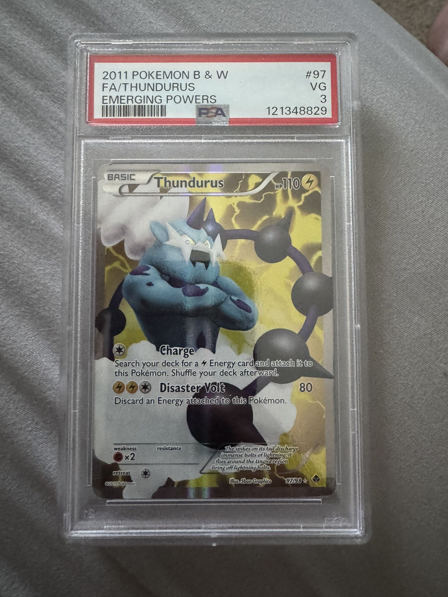 PSA 3 Thundurus