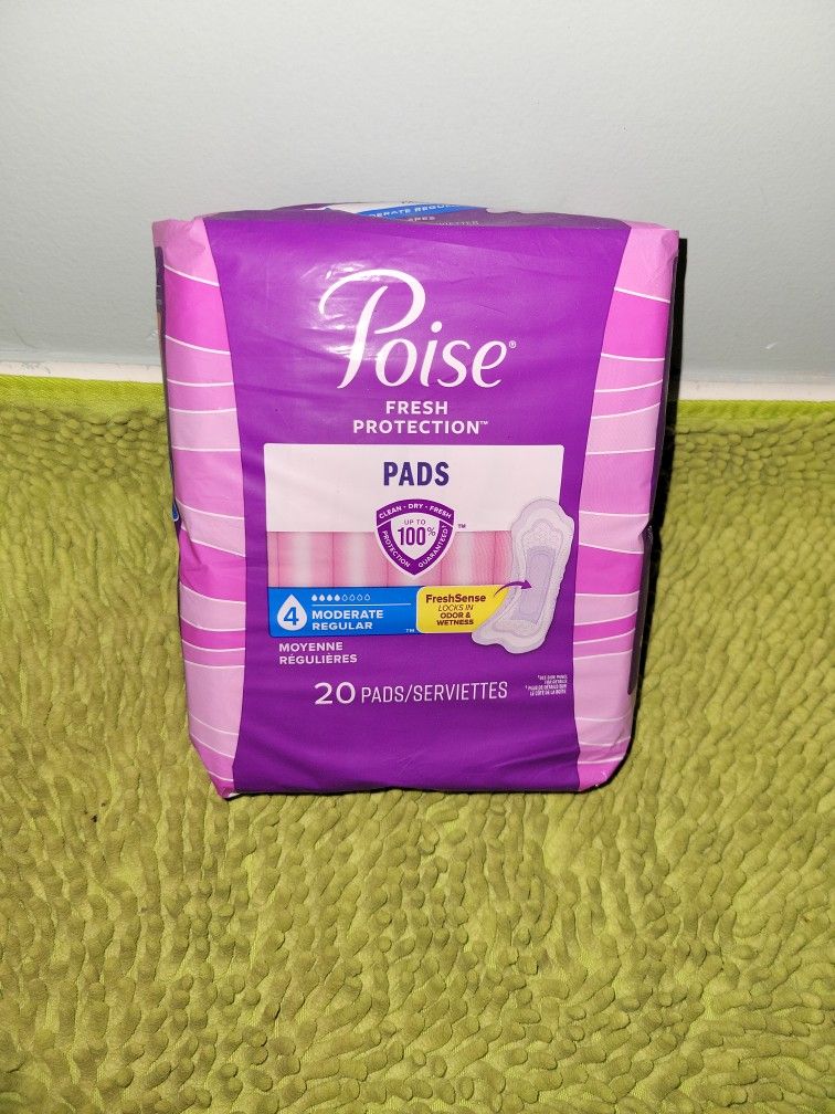 Poise Moderate Regular 20 Pads #4