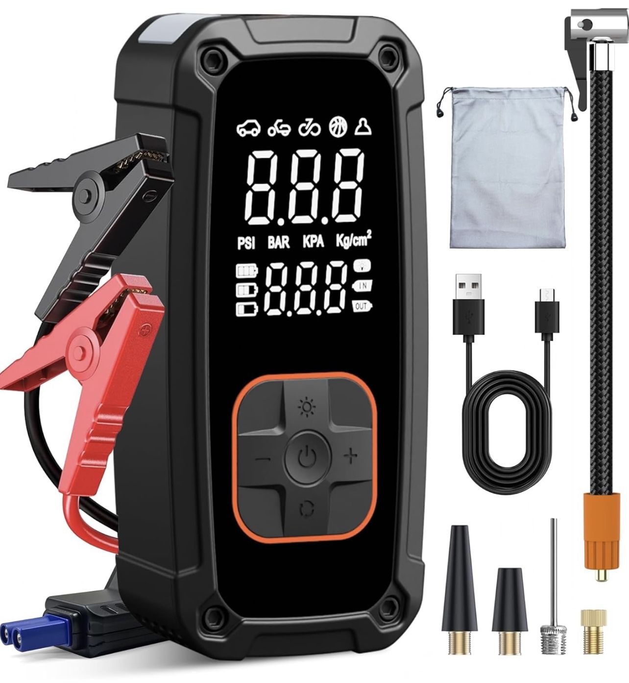 Tire Inflator Portable Air Compressor