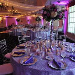 Table Napkins!Accordion Crinkle Taffeta Napkin 20"x20" - Victorian Lilac/Wisteria