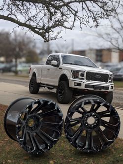 Truck tires and wheels