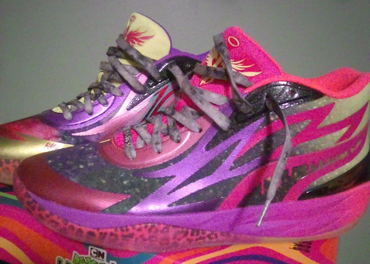 Puma Lamelo Ball Mb.02 Be You What the Galaxy Paris Sz.11.5 Used Once $$ Or Trade