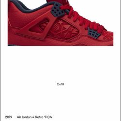 Air Jordan 4 Fiba 