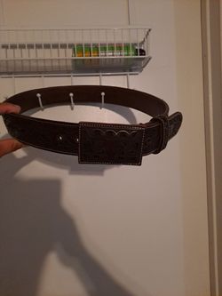 Lether Belt Waist 42