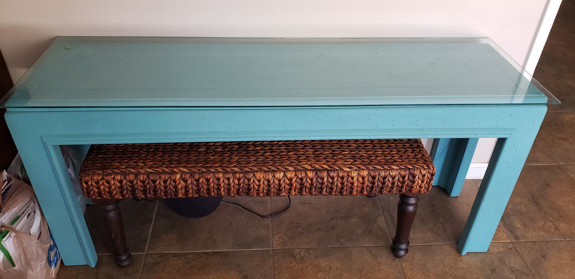 Custom painted table