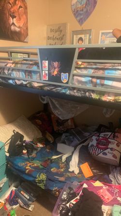 Buck bed for sale $260 mattress including