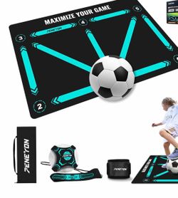 ZENEYON Soccer Training Mat Kit