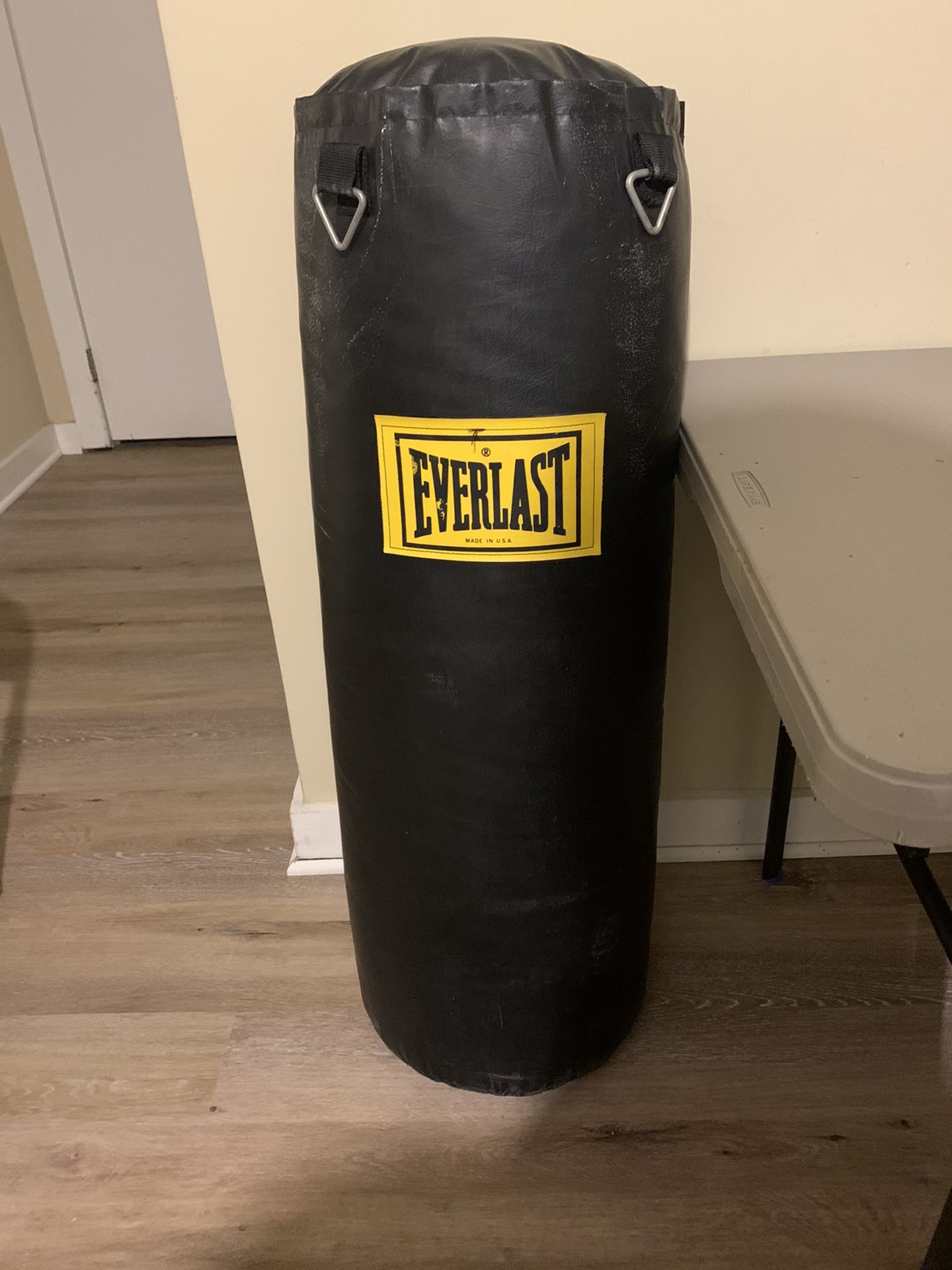 Everlast punching bag 80lbs +free80lb century bag